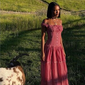 Frankie’s bikini christabelle dress red